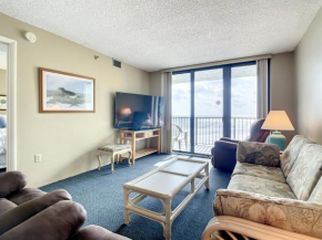 Ocean View with a beachfront pool at Ocean Trillium Condo 504